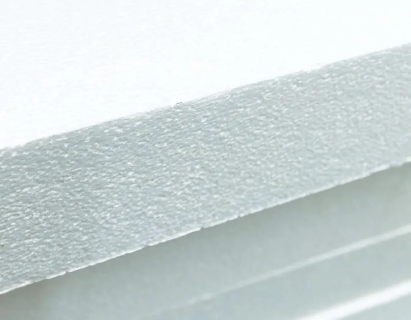 Isolation exterieure PSE polystyrene expanse blanc ITE