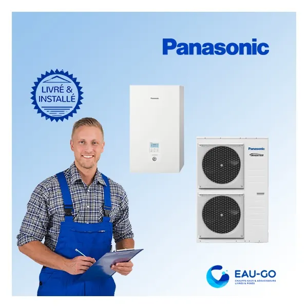 Pompe a chaleur Panasonic Aquarea T-CAP 9kW compacte